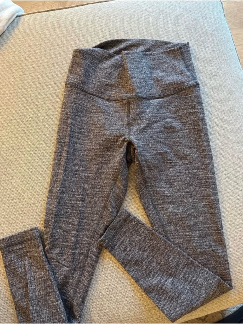 lululemon athletica Heathered Charcoal Gray Leggings